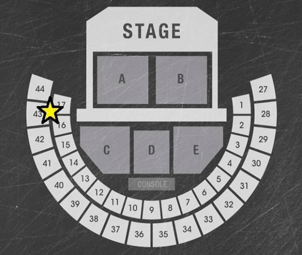 3/6★ 43区 1列★ ソウル bigbang ビックバン 2枚
