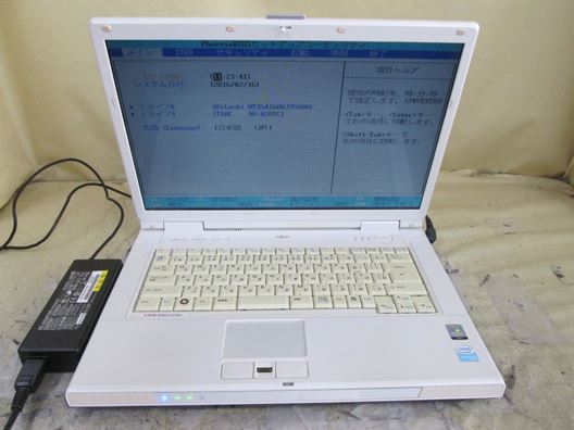 富士通 FMV-BIBLO NF40W Celeron M 430 1.73GHz 1GB[36928]