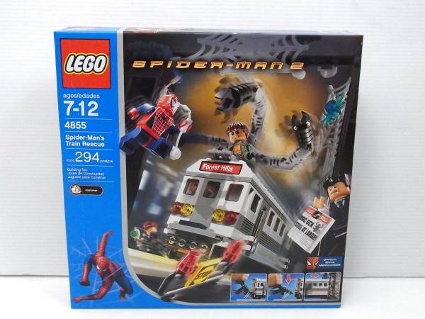 レゴ 4855 スパイダーマン2 列車ジャックからの救出 [18-P863[1(LEGO 
