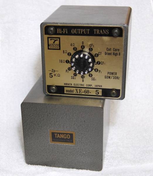 タンゴ TANGO 出力トランス XE-60-5 2ケ組 (中古） XE-60-3.5S (ペア