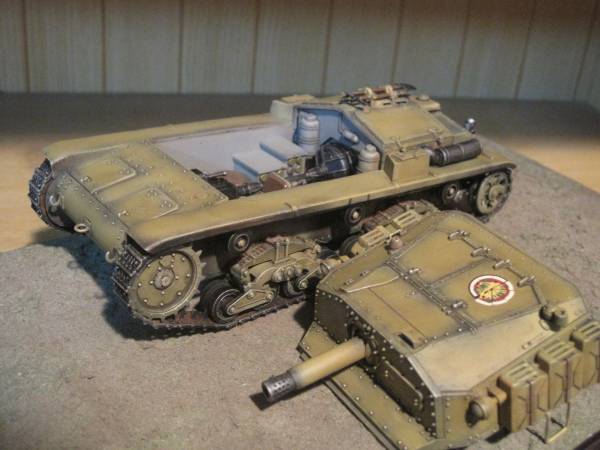 完成品152 1/35 ガールズ＆パンツァー セモヴェンテ　アンツィオ