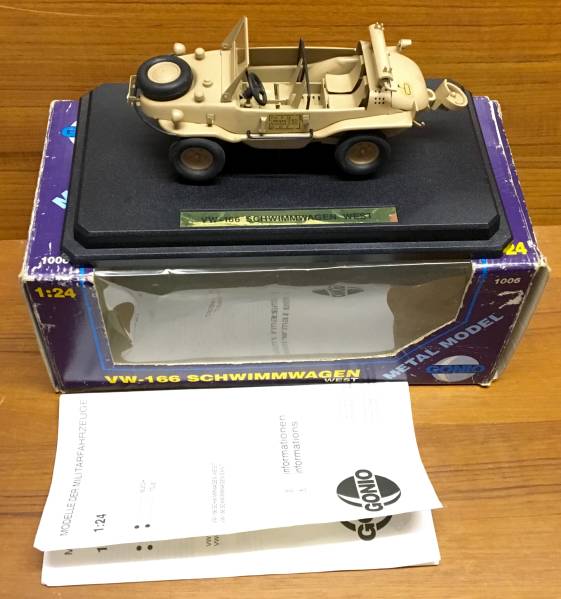 GONIO ゴニオ 1/24 VW-166 シュビムワーゲン 箱有り