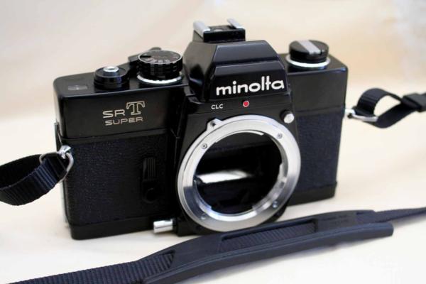 MINOLTA ミノルタ 一眼レフカメラ SRT-SUPER 黒ボディ 希少品 下記記載