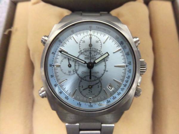 SEIKO/セイコー 7T32-9000 メンズ腕時計 クロノグラフ 4750 7T32-9000