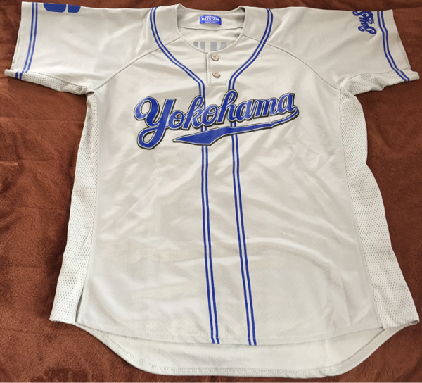 横浜ベイスターズ 交流戦ユニフォーム ＃6多村仁志 フリーサイズ