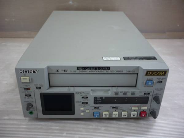SONY DVCAM VTR DSR-25 ジャンク 【公式通販】