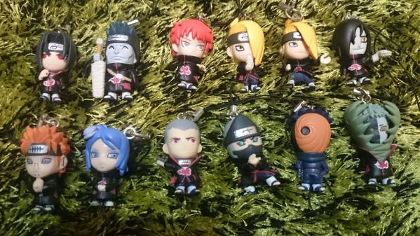ナルト NARUTO 疾風スイング 暁 12種 ストラップ フィギュア