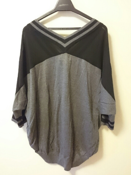 スコットクラブ系列 soeur7 スール 着痩せ薄手カットソー 新品