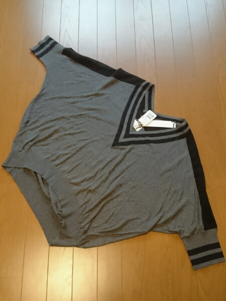 スコットクラブ系列 soeur7 スール 着痩せ薄手カットソー 新品