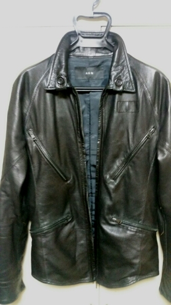 AKM ホース　レザー　ジャケット　　wjk leon 1piu ヘルノ　