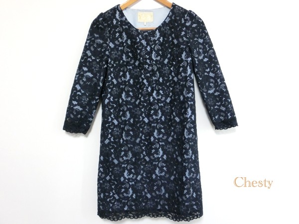 美品！完売品★Chesty/チェスティ★ワンピース【b3001】
