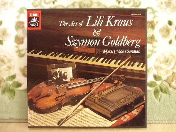 リリー・クラウス/シモン・ゴールドベルク/モーツァルト 未使用