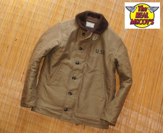 送料込★美品 リアルマッコイズ N-1 デッキジャケット ★36