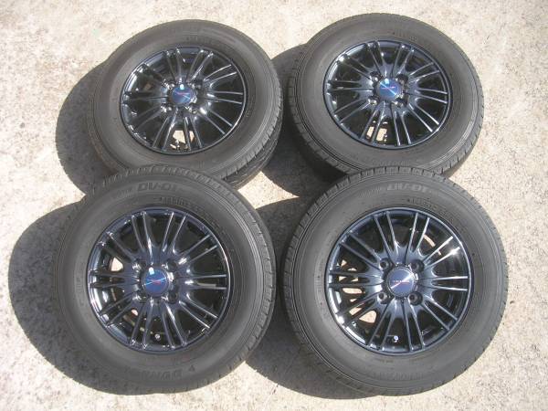 ●新品アルミ＆145R12●軽トラ 軽バン エブリー キャリー サンバ