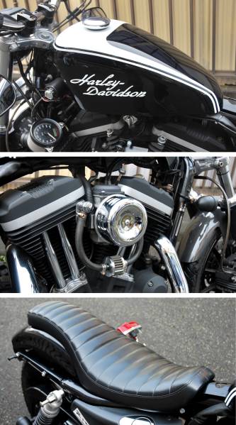 XL883R 2006年　最終キャブ　スポーツスター　オーリンズ