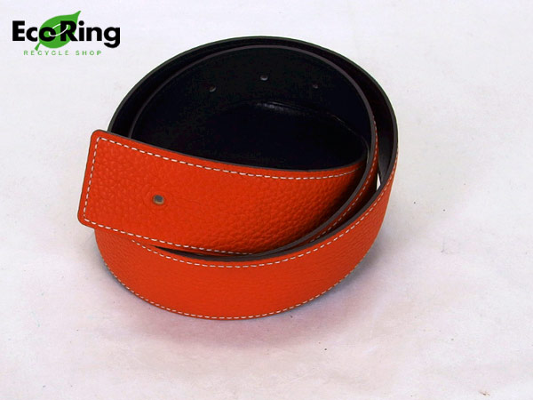 1円 美品 エルメス 刻印□L リバーシブル ベルト SIZE95 AU076