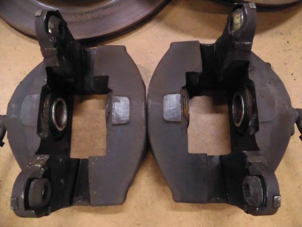 JZA80スープラ　純正2POTリアブレーキキャリパー　ローター付！