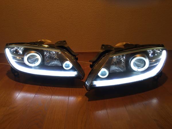 RX-8 SE3P アクリルリング LEDファイバー ブラスト