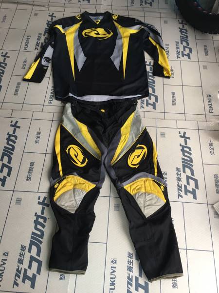 ANSWER ジャージL モトパン34 上下セット 中古 ANSR