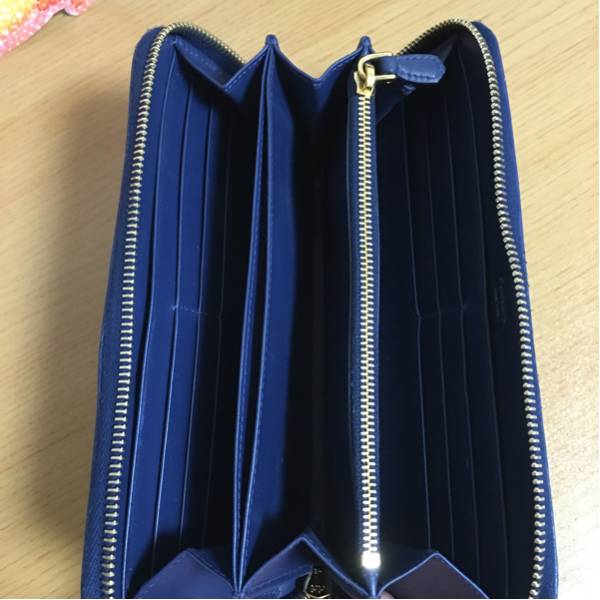 プラダ PRADA 長財布 サフィアーノ 美品 メンズ 財布 ふ プラダ 【公式
