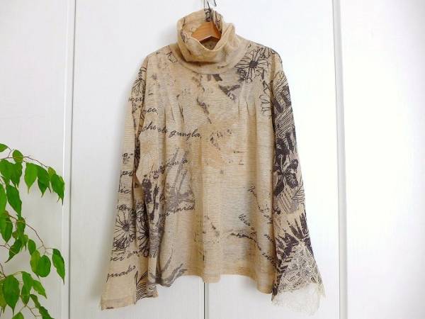 即決！インポートロッサ長袖カットソー サイズ46 美品 春物