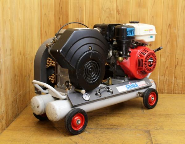 0217 精和産業 エンジンコンプレッサー SC-33GL スローダウン