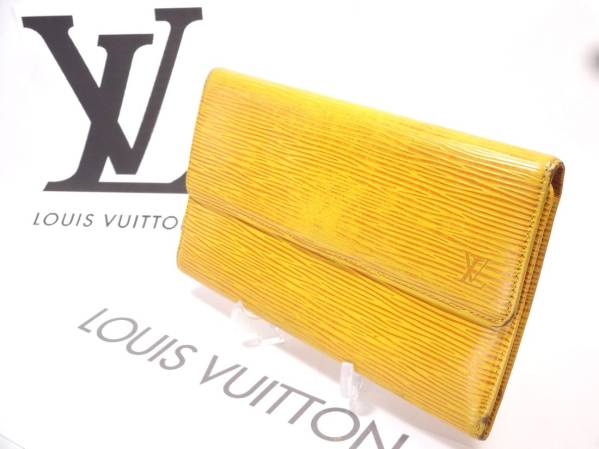●ヴィトン◆made in France◆エピ黄色金運 メンズ財布■激安■