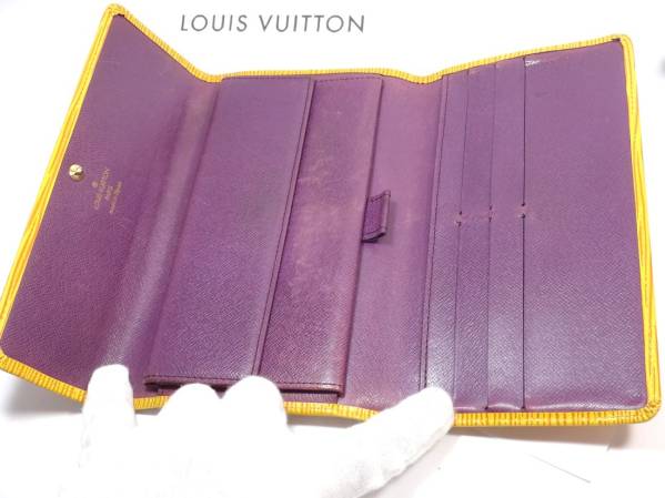 ●ヴィトン◆made in France◆エピ黄色金運 メンズ財布■激安■