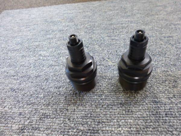 CBX400F用Fフォークイニシャルアジャスタービートタイプ（黒)