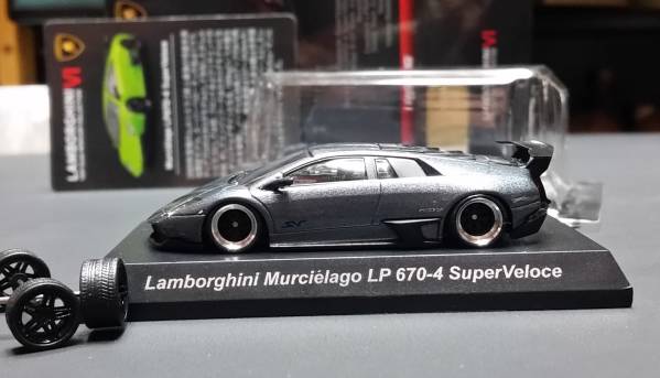 京商1/64 ランボルギーニ6 ムルシエラゴlp670-4sv gm 改