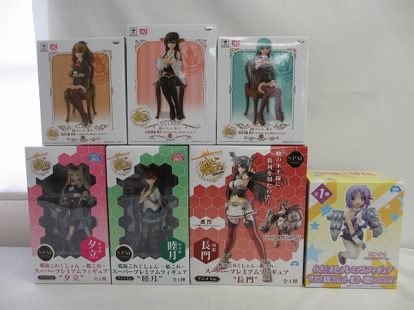 未開封SQ艦これ榛名，鈴谷，熊野他/長門，夕立，睦月，柊つかさ[梱0.3