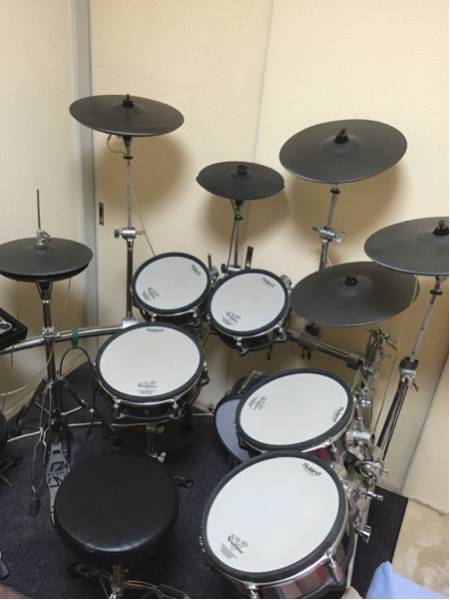 roland v-drum td-30-kv-s 追加シンバル2枚スローンマット付き