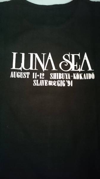 LUNA SEA SLAVE限定GIG'94 長袖シャツ LUNA SEA「SLAVE限定 GIG SLAVE