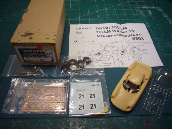 1/43 ロタレックス フェラーリ250LM 1965ルマン優勝車 rotarex1／43