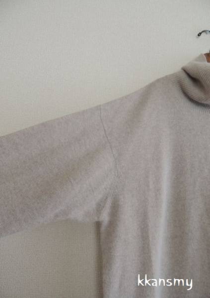 今季 liflattie shipsシップス*タートルネックニットワンピース