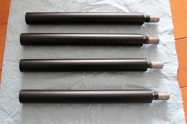 QUADRASPIRE クアドラスパイア 19mm径 180mmポール P180/19 家電、AV