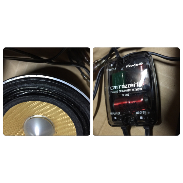 カロッツェリア 10cmスピーカー TS-C010A スピーカー 10cmタイプ