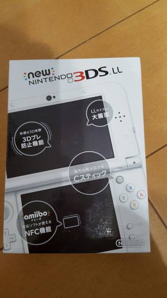 新品☆New 3DS LL 本体 パールホワイト
