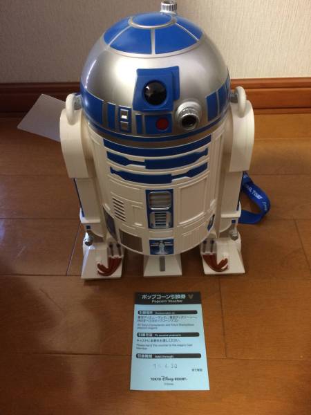 東京ディズニーランド　新品R2D2ポップコーンバケット特典付き