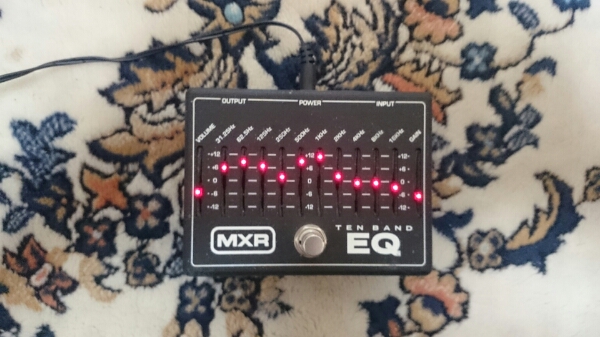 【中古】MXR M-108 10 band graphic equalizer イコライザー
