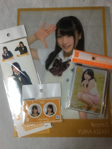 SKE48 木崎ゆりあ シール ステッカー スリーブ ブロマイドセット