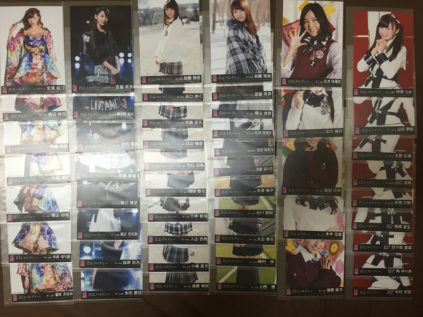 劇場盤 AKB48 生写真 君はメロディー | : AKB48公式サイト ディスコ