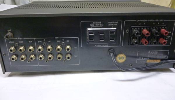 TRIO TRIO KA-5100 (完全動作品.美品） プリメインアンプ KA-5100 トリオ