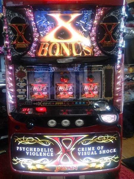 X JAPAN 強行突破 コイン不要機付　分解清掃済み