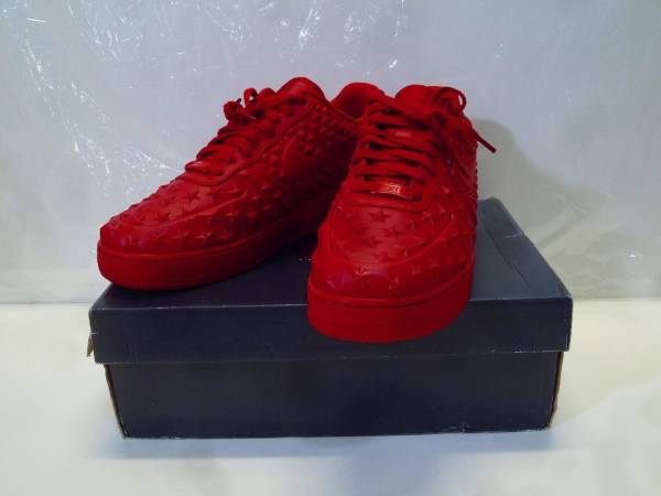 正規品 ナイキ NIKE AIR FORCE 1 lv8 VT RED 赤 US9.5/27.5cm