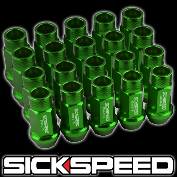 SICKSPEED グリーン P1.25 50mm USDM JDM BLOX 326 NRG ヘラフラ