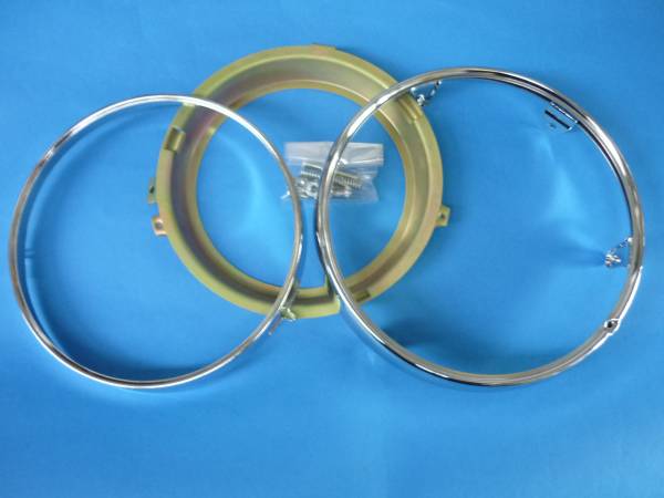 CB750K0-K8 CB500K CB550F ヘッドライトリムセット 09-0046