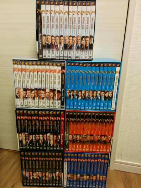 24 TWENTY FOUR DVDコレクターズBOX シーズン1～7・DVD 全90本 【公式