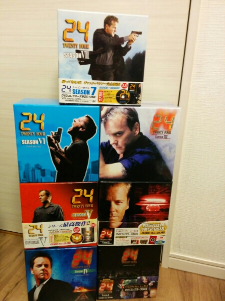 24 TWENTY FOUR DVDコレクターズBOX シーズン1～7・DVD 全90本 【公式