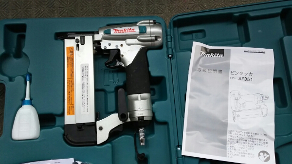 ■マキタ　ピンタッカ　AF351■ 中古試用期間短い4日間！！